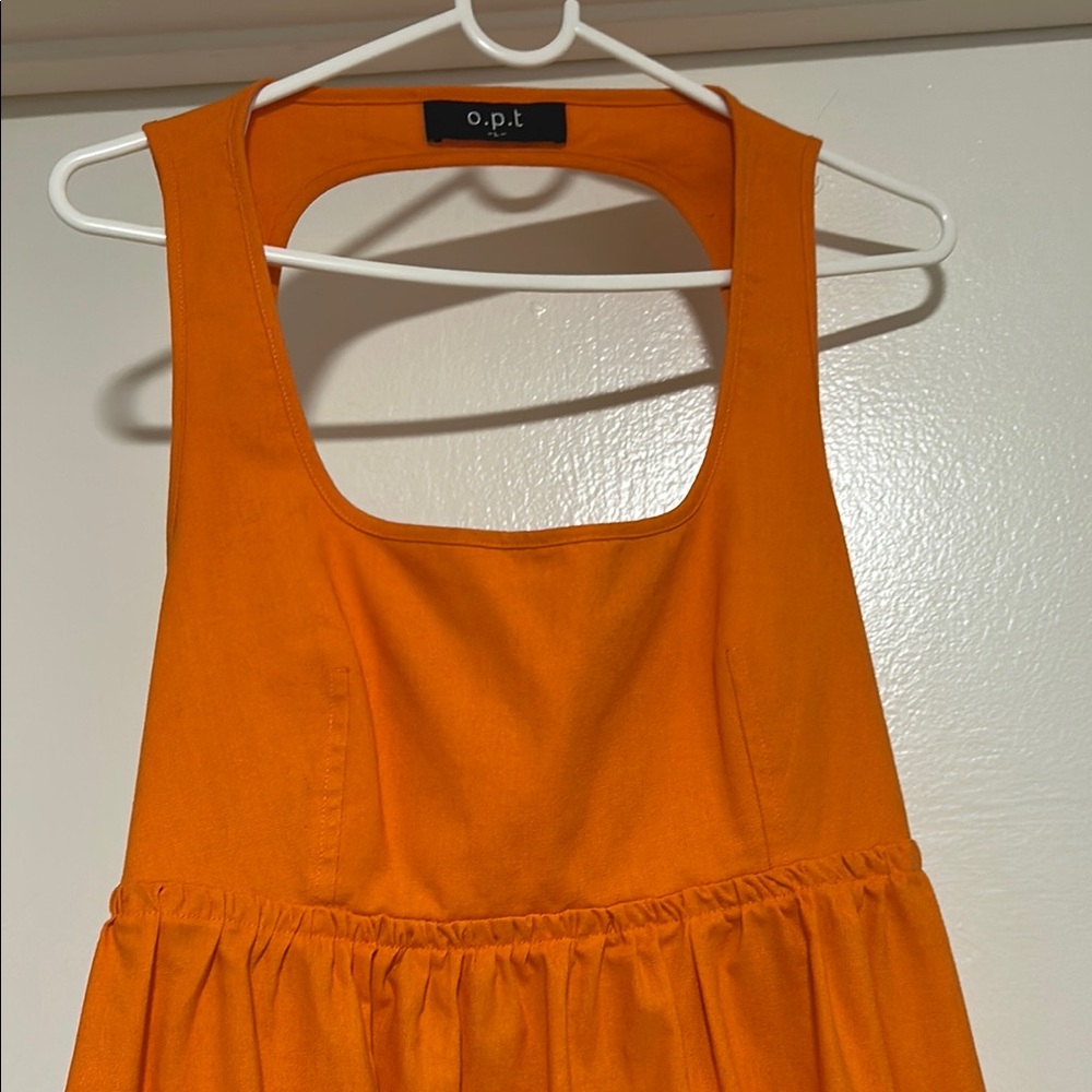Women's Orange Dress